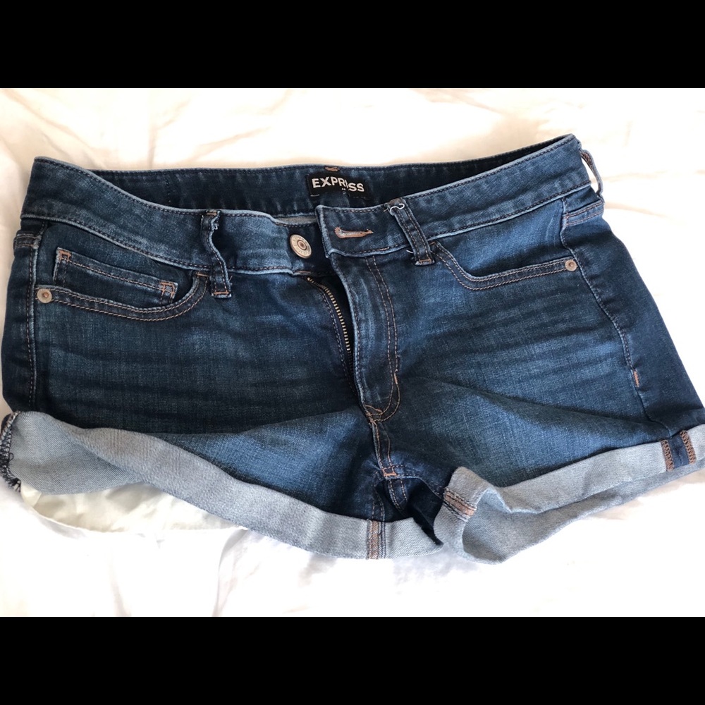 Express Denim Shorts